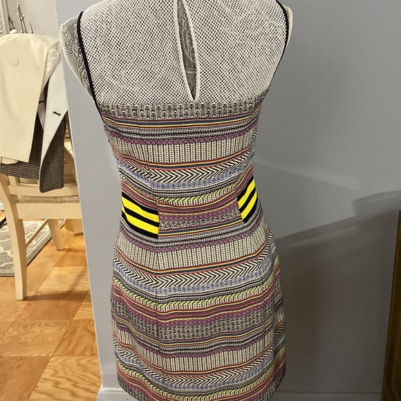 Rebecca Minkoff Frida Net-Top Patterned Dress - Picture 3 of 4